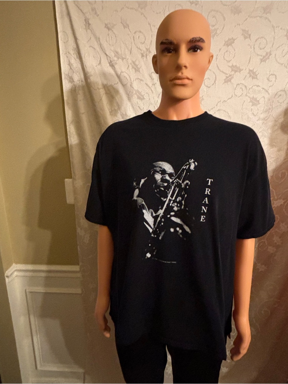 018 Gildan Ultra Cotton Mens 2XL Trane 100% Cotton Black T-Shirt [Good]